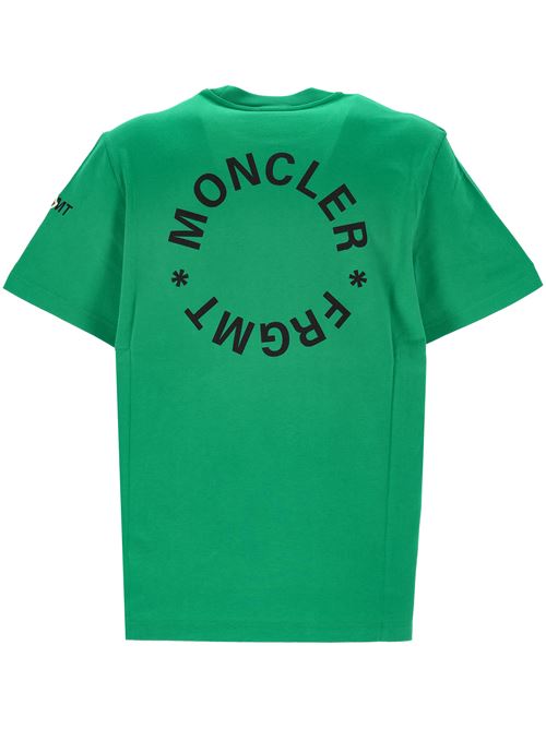 T-shirt in cotone con maxi logo Moncler x FRGMT Moncler Genius | 9U8C000-02M3265845